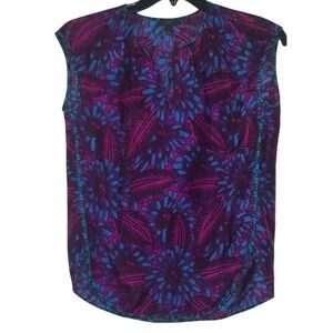 J Crew Silk Sleeveless Blouse Size 2